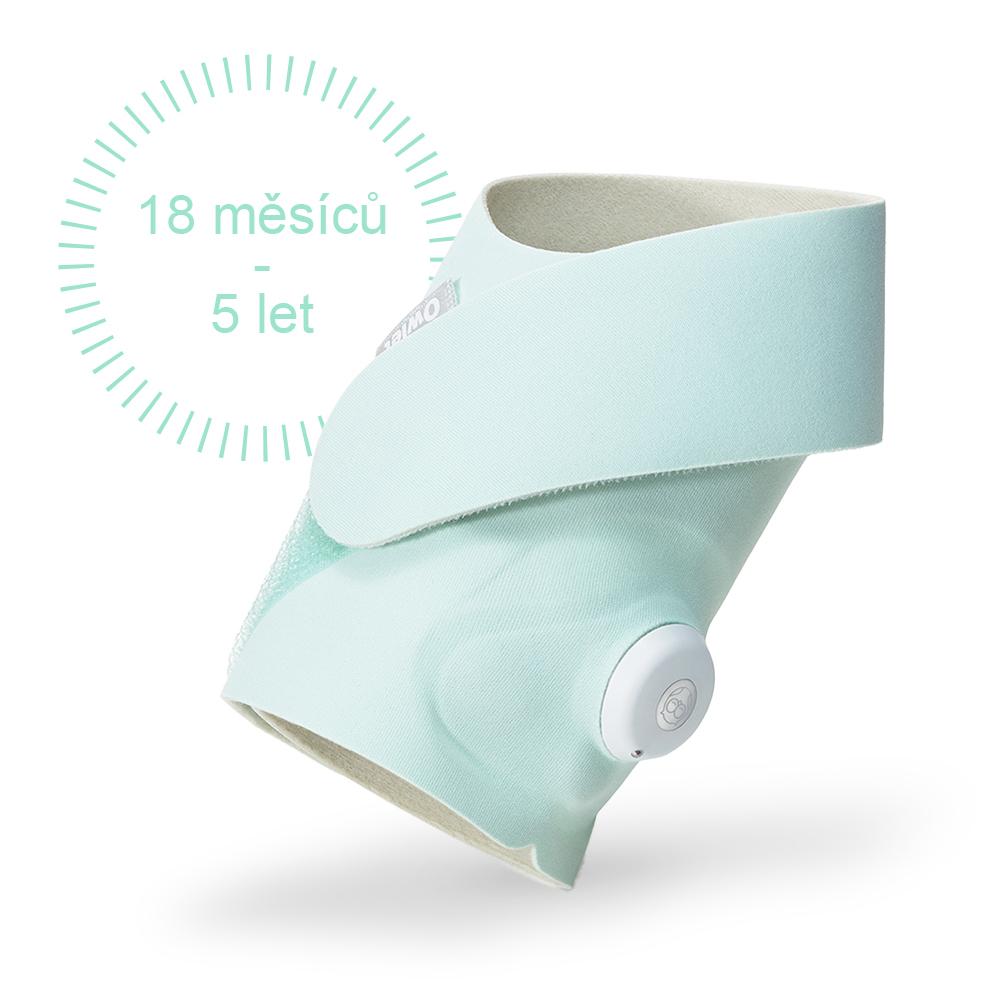 Levně Owlet Smart Sock Extension Pack - Rozšiřující sada od 18 měsíců do 5 let (Světle zelená)