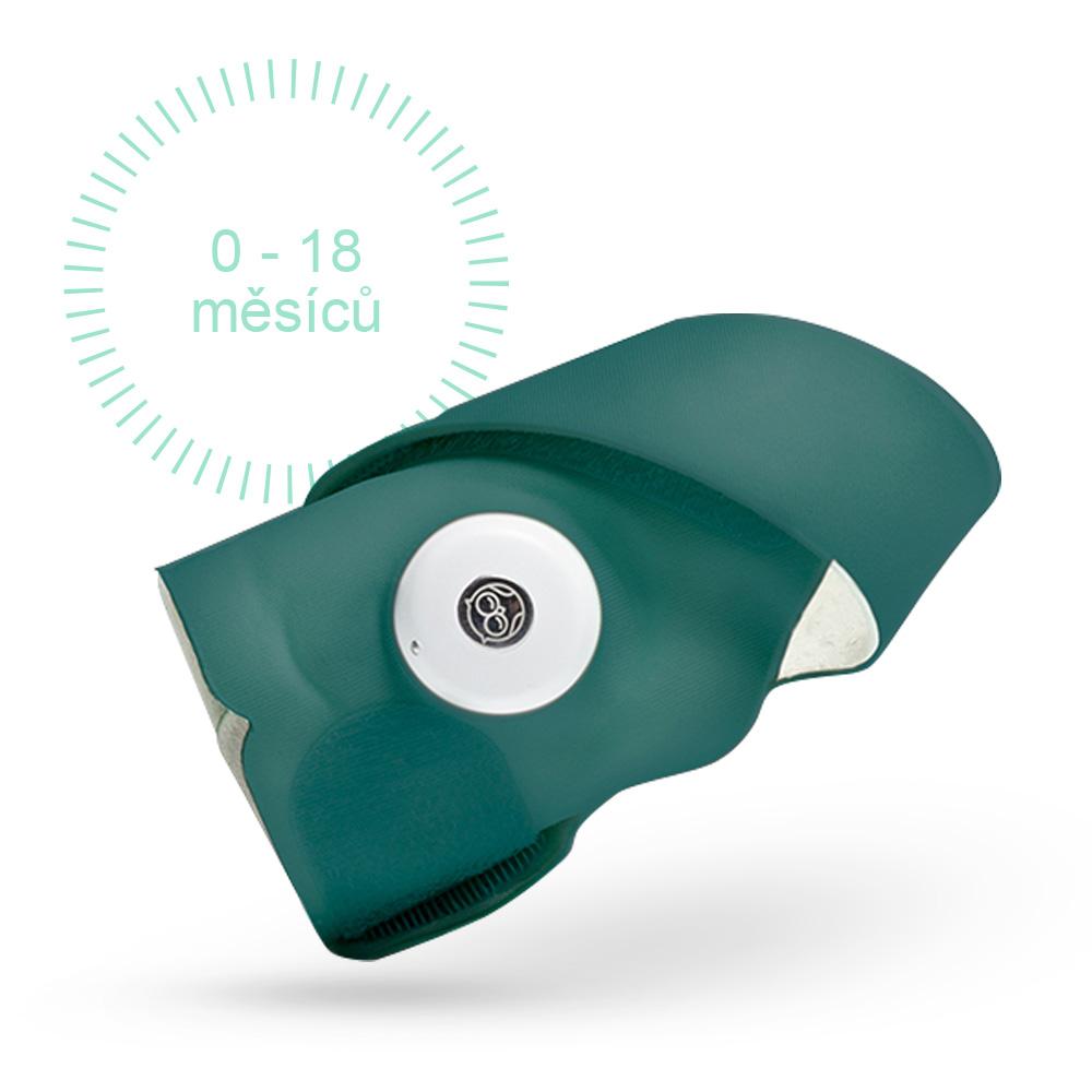 Levně Owlet Smart Sock 3 - Sada příslušenství 0-18 měsíců (Modrozelená)