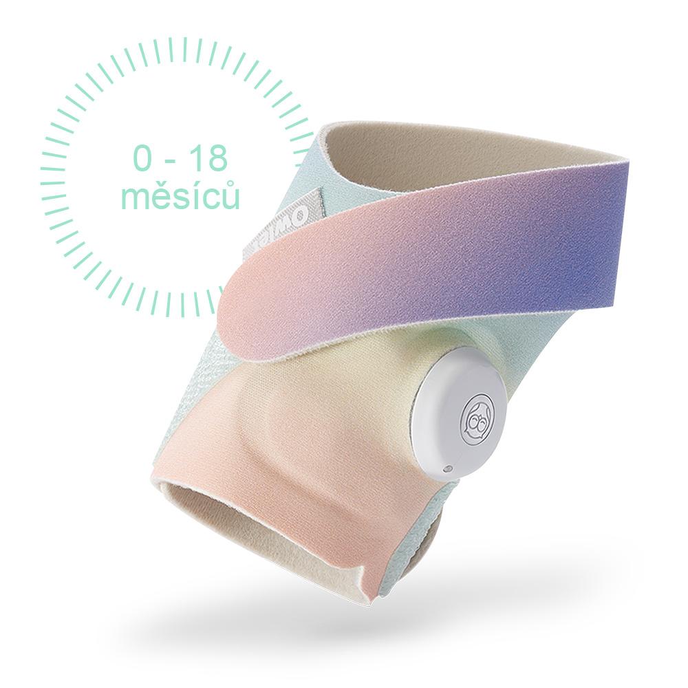 Levně Owlet Smart Sock 3 – Sada příslušenství 0-18 měsíců (Duhová)