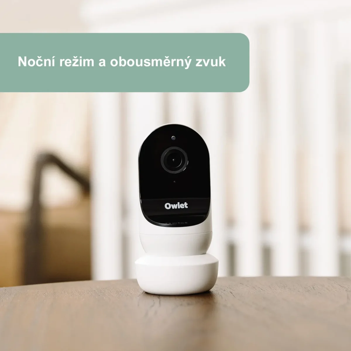 Owlet Cam - Chytrá kamera (Bílá) - Obrázek 2